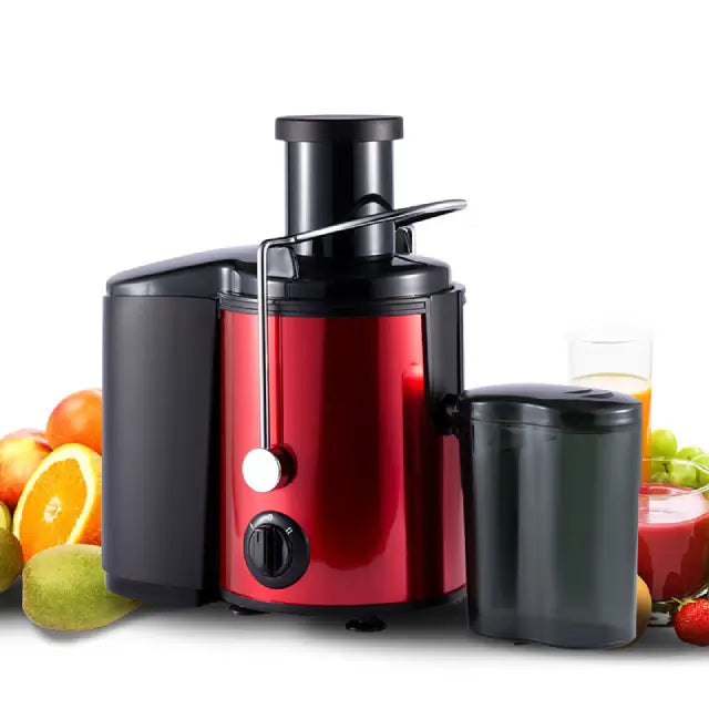 Extractor de zumos de acero inoxidable de 15L - 700W - Rojo | BronKitchen©