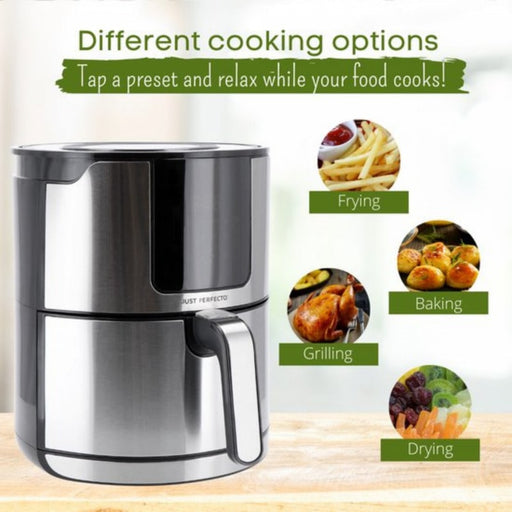 Airfryer 1400W Con Pantalla Táctil Pantalla LED - 4L | BronKitchen©