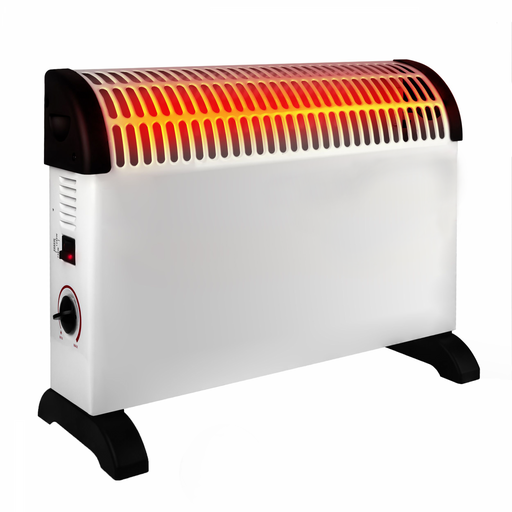 Calefactor eléctrico, calentador eléctrico convector portátil 2000W | BronHome©