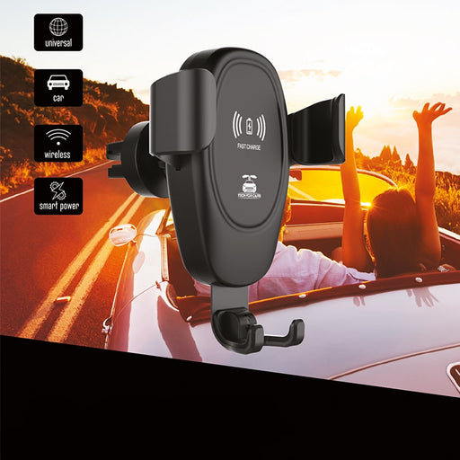 Cargador-Inalámbrico-Coche,Wireless-Car-Charger-Soporte-con-Bloqueo-Automático-Rápida-Salida-de-Aire-para-iPhone,Cargador-Inalámbrico-Coche,2-en-1-Abrazadera-Automática-Soporte-para-teléfono,15W-Carga-Rápida-Wireless-Car-Charger-para-BronGadgets©