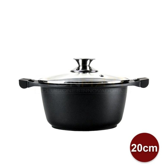 Cazuela de fundición a presión de 20 cm,BronKitchen©,sartenes industriales, olla a presión inoxibar, inoxibar es, menaje de cocina profesional, inoxi bar, cacerolas wind inoxibar,