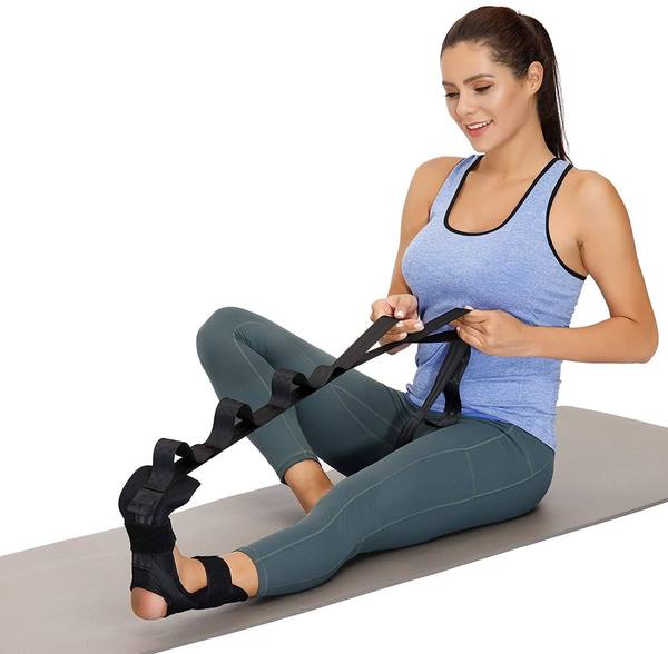 yoga,fitness,Correa de estiramiento de fitness,Esta es una excelente manera de estirar los músculos porque puede estirar por unos momentos y luego simplemente relajar la pierna,opiniones