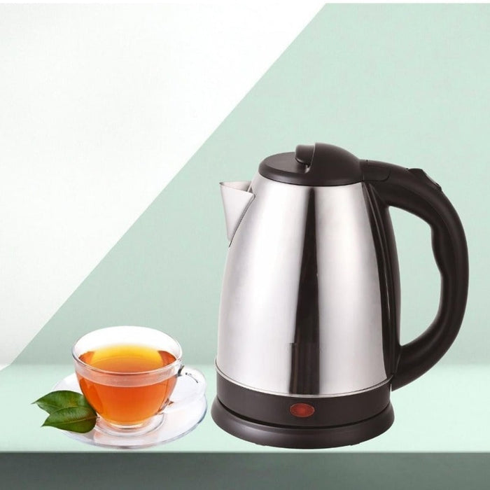 Hervidor de agua sin cable de acero inoxidable de 1,8L - 1500W | BronKitchen©