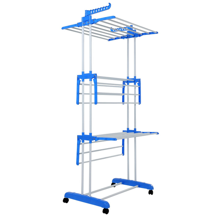 Tendedero de Ropa Plegable Vertical, Tendedero Tipo Torre Móvil - Azul, tendederos de ropa exteriores , tendederos amazon , Tendedero-Extensible-y-Ajustable-para-Ropas-con-Ruedas ,Tendedero-de-Ropa-Plegable-Vertical-BronHome© , Tendedero-de-Ropa-Plegable-Vertical ,Tendedero-de-Ropa-Plegable-de-Pie-que-Ahorra-Espacio , tendedero vileda mixer 4 , tendedero vileda infinity , tendedero vileda , tendedero vertical , tendedero ropa , tendedero retractil , tendedero portatil ,