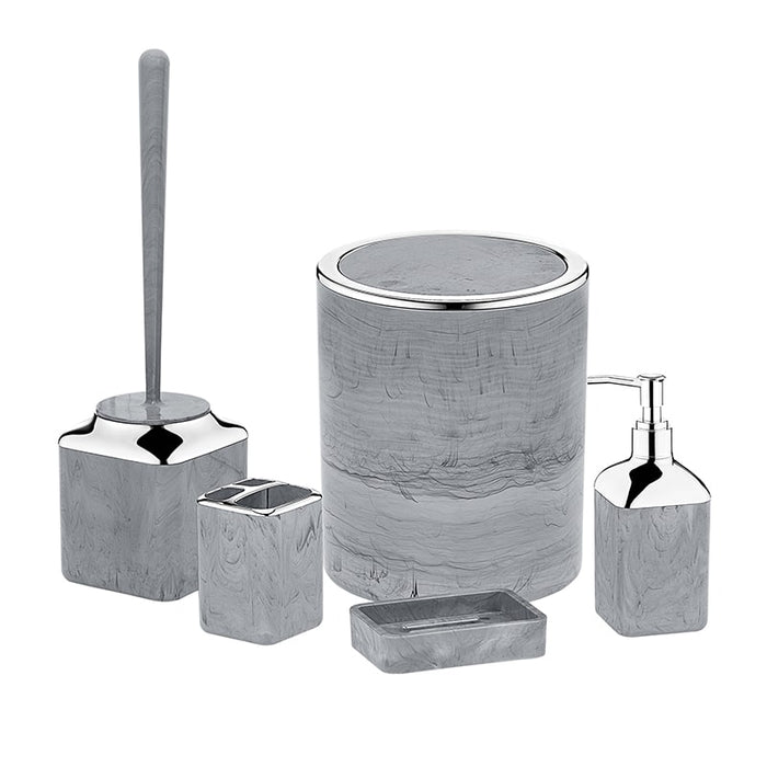Juego-de-baño-de-5-piezas-Acento-Mármol-de-piedra-BronHome©,Juego-de-6-accesorios para-el-cuarto-de-baño, dispensador-de-jabón,escobilla-para-el-inodoro, accesorios-de-baño,accesorios-de-baños-modernos,juego-de-accesorios-de-baño,accesorios-de-baño-y-bañarse,accesorios-de-baño-negro,accesorios-de-baño-para-niños,accesorios-de-baño-dorados,accesorios-de-baños-de-set-completo,accesorios-de-baño-blanco,bronmart,es,nl,be,it,de,