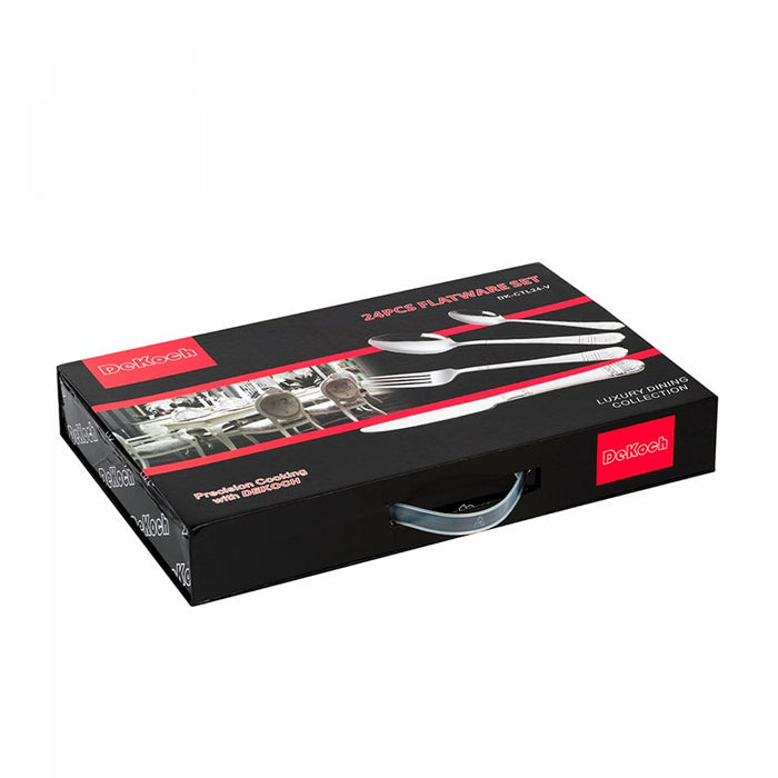 Juego de cubiertos de 24 piezas con caja  - Vintage | BronKitchen©