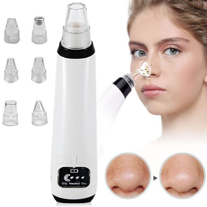 Succionador de poros con 6 cabezales intercambiables | BronBeauty©