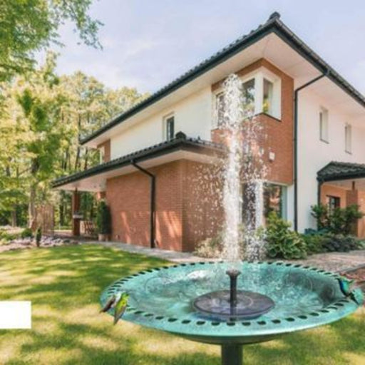 Mini fuente de agua solar, estanque de piscina, fuente de cascada, decoración de jardín, baño de pájaros al aire libre, fuente de energía solar, agua flotante