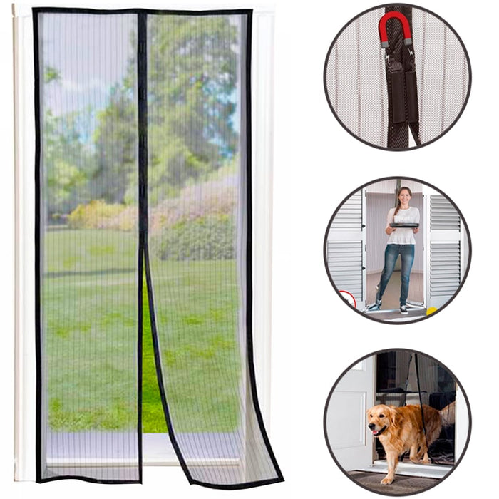 Mosquitera,magnética,para,puertas,de,2,piezas 100x220cm,bronmart,Cortina,Magnética,de,Puerta,a,Prueba,de,Mosquito,para,Puertas,Cierre,Magnético,Automático,trampa,de,mosquitos, repelente,de,insectos, control,de,malezas, mosquitera, repelente,de,mosquitos, mosquiteras,bronmart, mosquiteras,enrollables, repelente,para,mosquitos, tela,mosquitera, repelente,mosquitos,