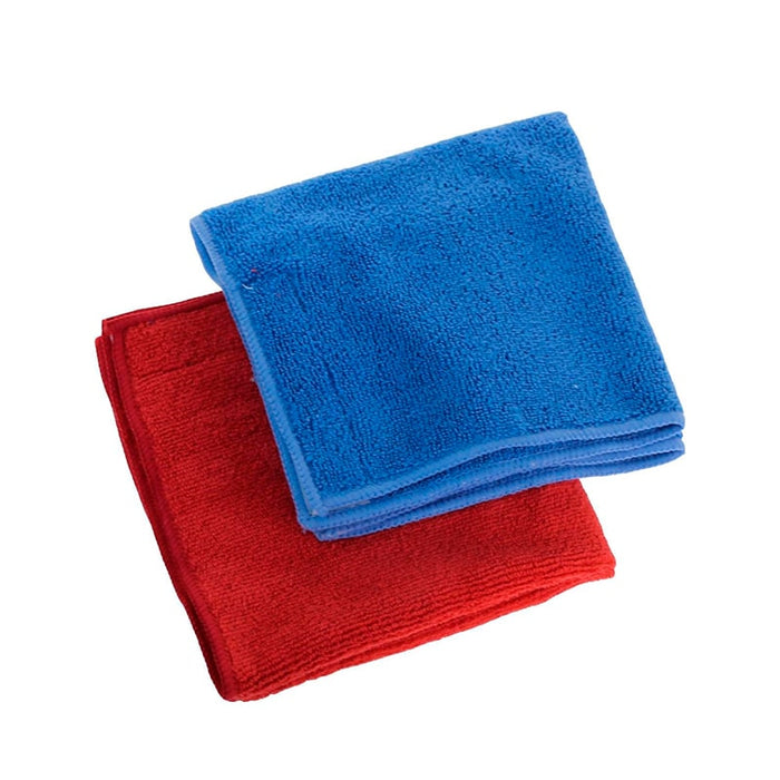 Pack de 4 bayetas de limpieza de microfibra con velcro | BronClean©