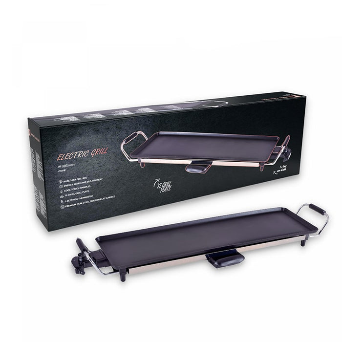 Plancha de cocina eléctrica, Multiparrilla eléctrica (90cm) de 2000W | BronKitchen©,plancha de asar eléctrica, plancha asar eléctrica, plancha electrica cocina, plancha electrica para cocinar, plancha de cocina electrica, plancha electrica para asar, plancha electrica, plancha grill , plancha parrilla electrica, plancha de asar ,