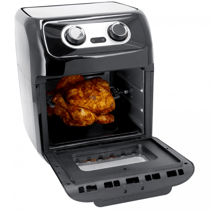 pollo asado con el Horno de circulación de aire 12 en 1, Airfryer 1800W XXL -12L | BronKitchen©