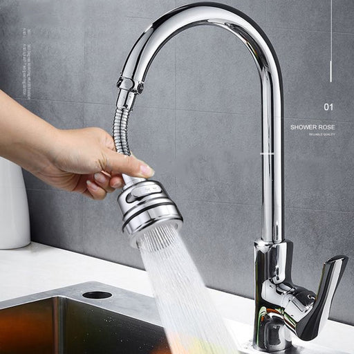 Extensor de grifo de cocina de alta presión, aireador de grifo giratorio, adaptador de boquilla de grifo de ahorro de agua, accesorios para fregadero de baño