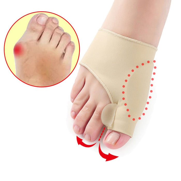Separador de dedos de los pies Hallux Valgus, Corrector de juanetes, ortopédico, Corrector de pulgar, corrección, calcetín de pedicura,