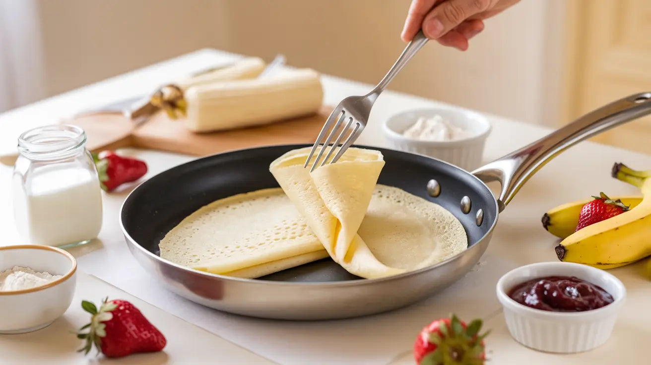 Receta de Crepas Caseras: El Placer de Prepararlas Tú Mismo