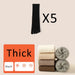 Calcetines de Dedo para Mujeres – Pack de 5 Pares | Invierno Cálido y Cómodo negros