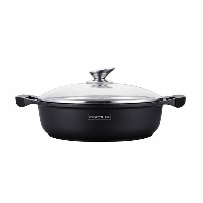 Royalty Line RL-BR26M: 26 cm Marmor-Suppentopf