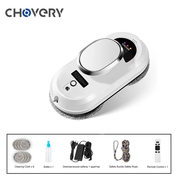Fensterputzroboter Chovery Pro 5600 Pa — CL-1 und CL-2 mit Doppelsprühfunktion
