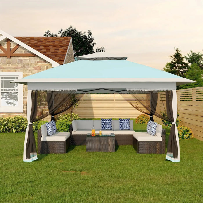 Tragbares Zelt 3x3M Wasserdicht mit Moskitonetz UV50+