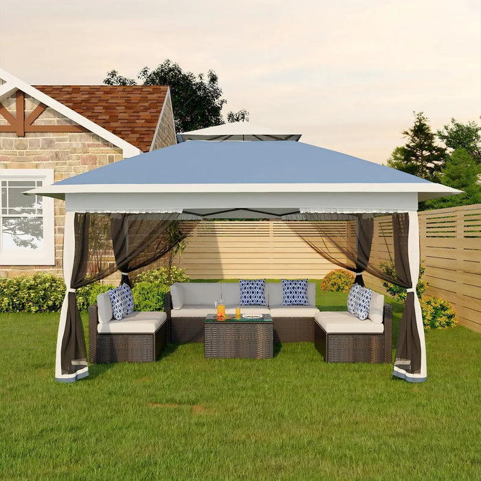 Tragbares Zelt 3x3M Wasserdicht mit Moskitonetz UV50+