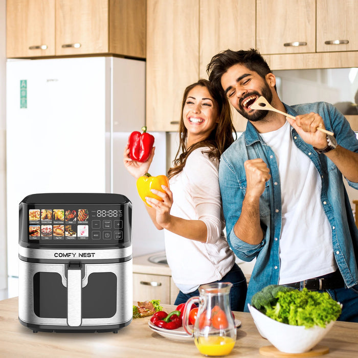 Freidora de aire Comfy Nest 8 L 1700W - con ventana