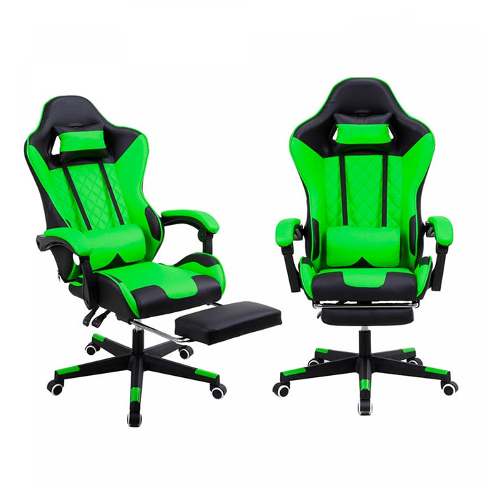 Ergonomischer Stuhl für Spiele oder Büro, Grün | Brongamer ©